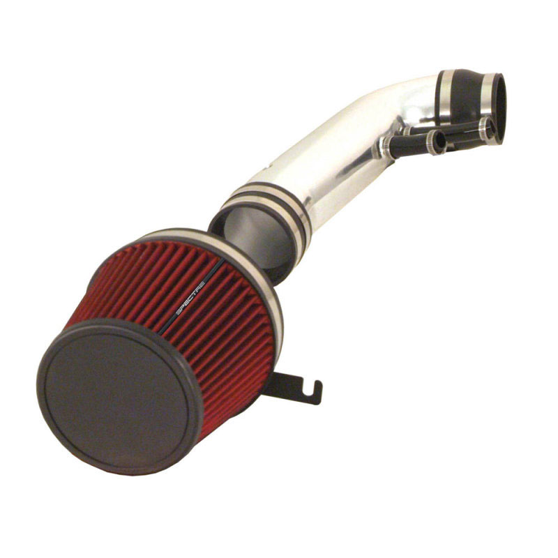 Spectre 9923 | 96-04 Ford Mustang GT V8-4.6L F/I Air Intake Kit - Clear Anodized w/Red Filter; 1996-2004