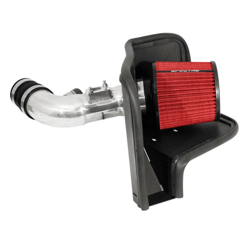 Spectre 10268 | 09-14 Toyota Corolla 1.8L Air Intake Kit - Polished w/Red Filter; 2009-2014