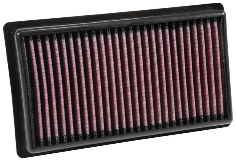 K&N Engineering 333081 | K&N 17-18 Kia Rio IV 1.0L Drop In Air Filter; 2017-2018