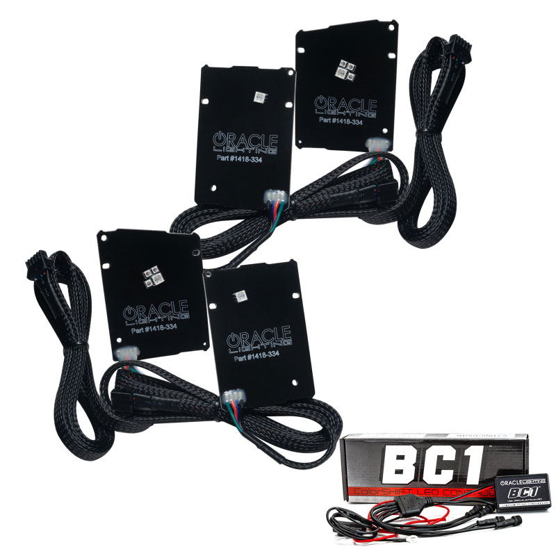 Oracle Lighting 1418-335 | Oracle 19-21 Chevy Camaro LS/LT RGB+A Headlight DRL Upgrade Kit - ColorSHIFT w/ BC1 Controller; 2019-2024