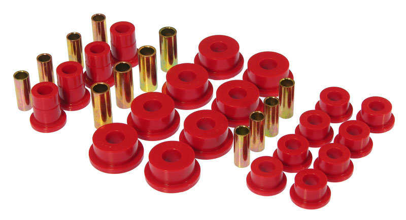 Prothane 7-305 | 88 Pontiac Fiero Rear Trailing Arm Bushings - Red; 1988-1988