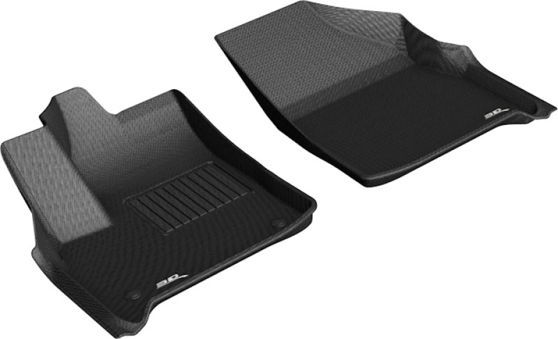 3D Maxpider l1ch08611509 | 3D MAXpider 2018-2020 Chevrolet Traverse Kagu 1st Row Floormat - Black; 2018-2022