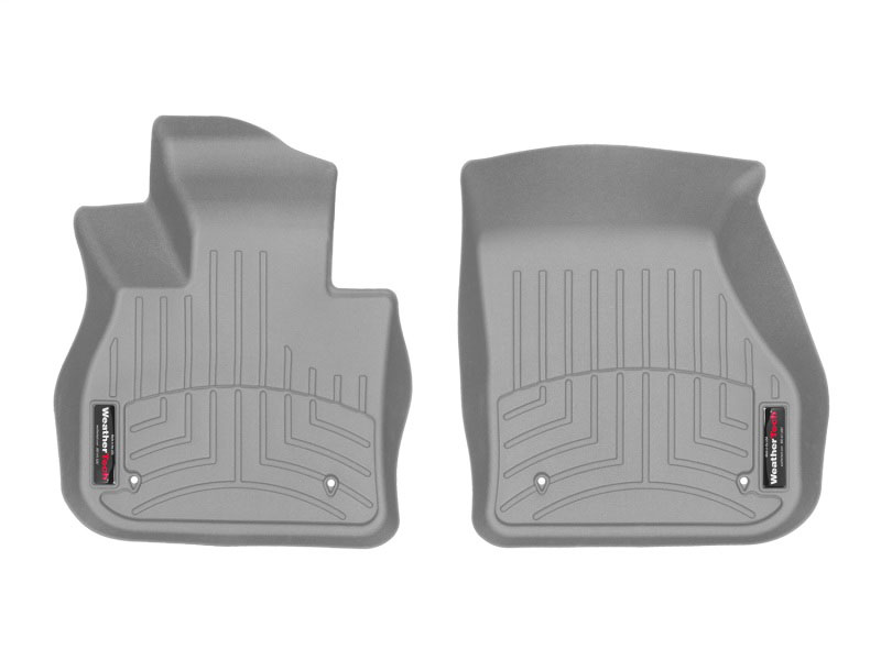 WeatherTech 4611781 | 2017+ Mini Countryman Front FloorLiner - Grey (Fits Auto and Manual Trans; FWD and AWD); 2017-2023