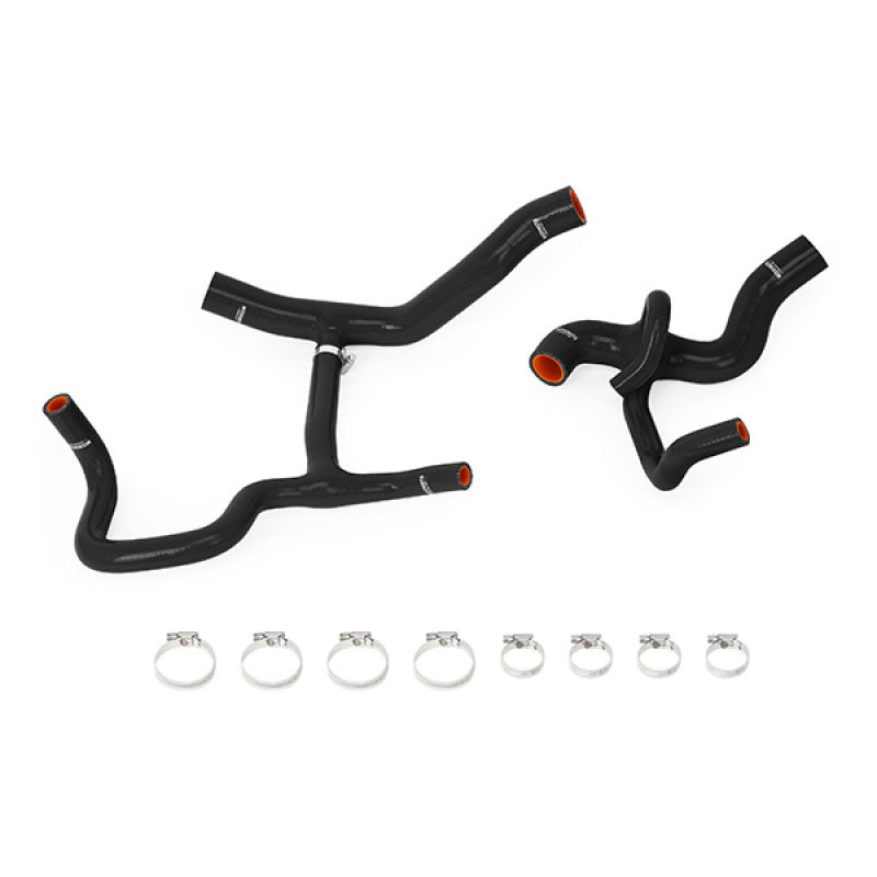 Mishimoto mmhose-cam6-16cbk | 2016+ Chevrolet Camaro V6 Silicone Radiator Hose Kit (w/ HD Cooling Package) - Black; 2016-2020