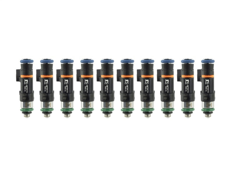 Grams Performance g2-0550-0400 | 86-12 Ford Mustang / Lightning / SVT Raptor 550cc Fuel Injectors (Set of 8); 1986-2012