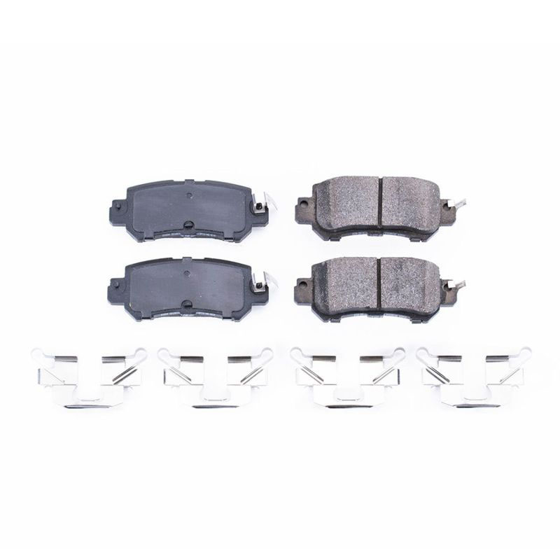 PowerStop 171624 | Power Stop 16-18 Mazda CX-3 Rear Z17 Evolution Ceramic Brake Pads w/Hardware; 2016-2018