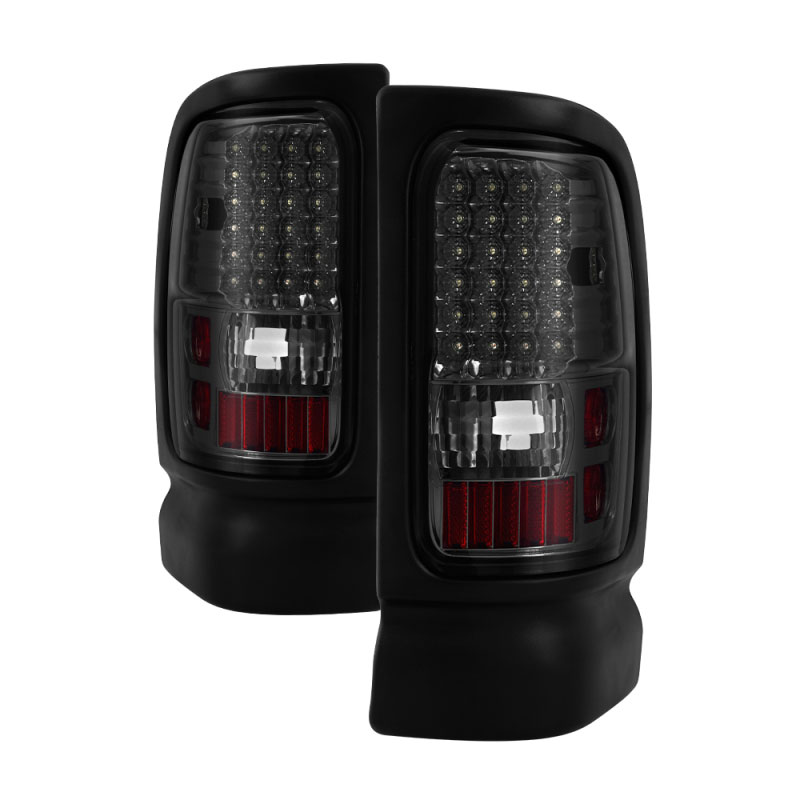 SPYDER 5012807 | xTune Dodge Ram 2500/3500 LED Tail Lights - Smoke; 1994-2002