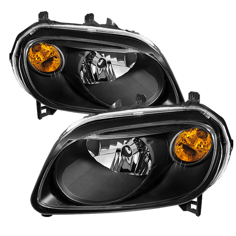 Spyder 9023828 Xtune Chevy Hhr 2006 2011 Crystal Headlights Black Hd