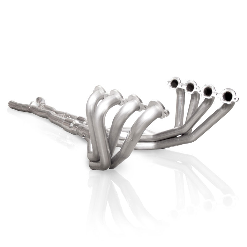 Stainless Works ZO62CAT | Chevy Corvette C6 ZO6 Headers 2" + Converters with X-Pipe; 2006-2013