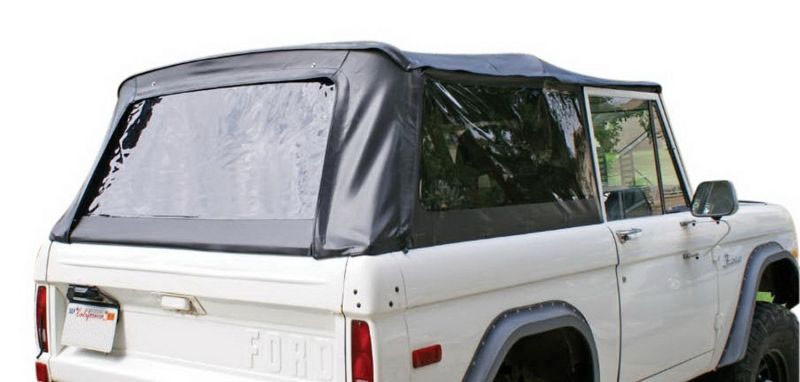 Rampage 98417 | 66-77 Ford Bronco Complete Replacement Soft Top; 1966-1977