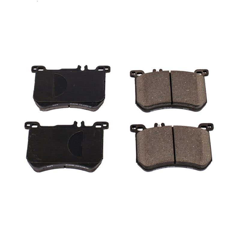 PowerStop 161670 | Power Stop 15-16 Mercedes-Benz SL400 Front Z16 Evolution Ceramic Brake Pads; 2015-2016