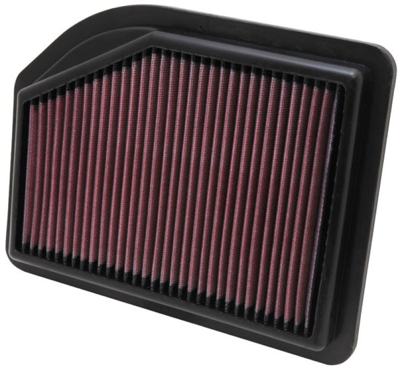 K&N Engineering 332477 | K&N Replacement Filter 10.219in O/S Length x 7.875in O/S Width x 1.125in H for 12 Honda CR-V 2.4L; 2012-2012