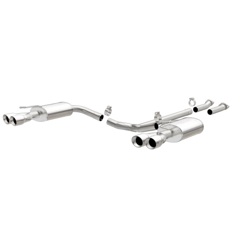 Magnaflow 19237 | MagnaFlow Cat-Back 11-15 Kia Optima 2.0L/2.4L Sport SS 2.25in Quad Split Rear 4.5in Tips; 2011-2015