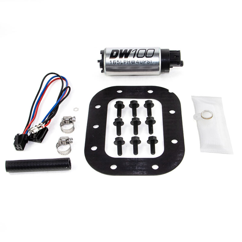 DeatschWerks 9-101-1029 | 165 LPH In-Tank Fuel Pump w/ 90-96 Chevrolet Corvette (exc. ZR-1) Install Kit; 1990-1996