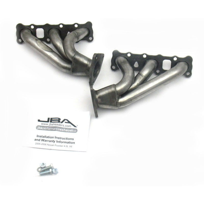 JBA 1410s | 04-15 Nissan 4.0L V6 1-5/8in Primary Raw 409SS Cat4Ward Header; 2004-2015