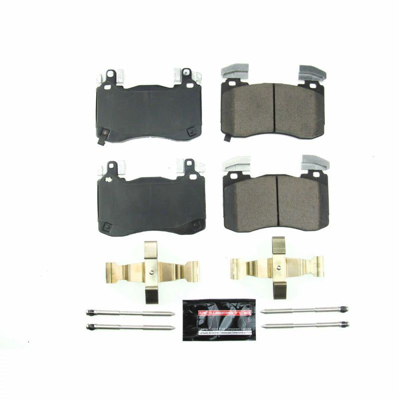 PowerStop z236012 | Power Stop 18-19 Kia Stinger Front Z23 Evolution Sport Brake Pads w/Hardware; 2018-2019