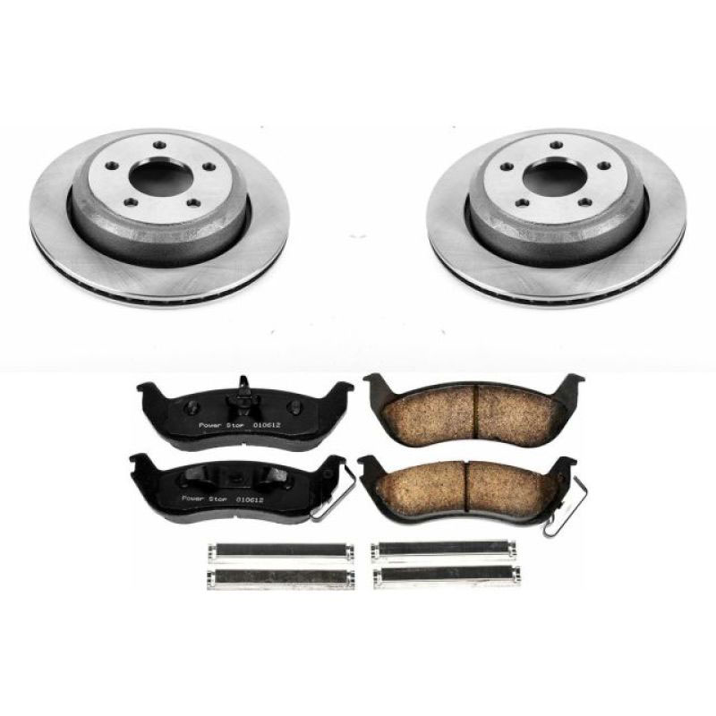 PowerStop koe6181 | Power Stop 10-11 Ford Ranger Rear Autospecialty Brake Kit; 2010-2011