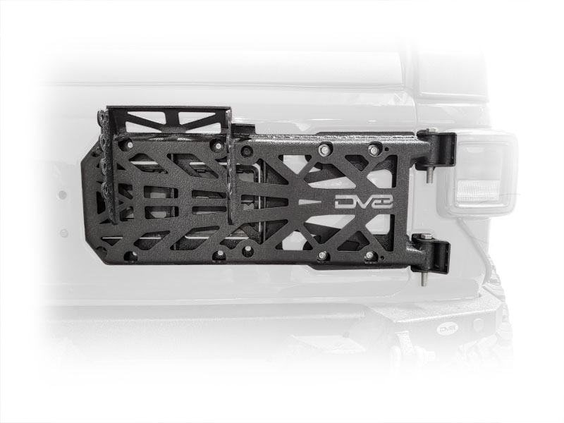 DV8 Offroad tcjl-03 | 2018+ Jeep Wrangler Tire Carrier; 2018-2024