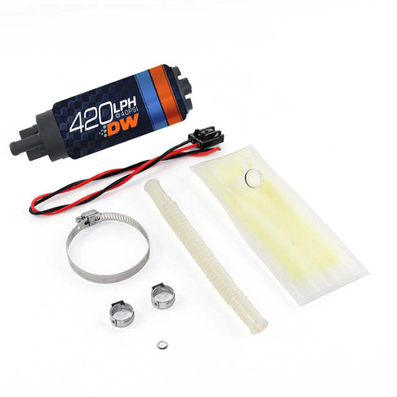 DeatschWerks 94211031 | Deatschwerks DW420 Series 420lph In-Tank Fuel Pump w/ Install Kit For BMW E36 / E46; 1996-1999