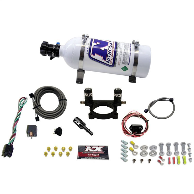 Nitrous Express 20960-05 | 2013+ Subaru BRZ Nitrous Plate Kit (35-100HP) w/5lb Bottle; 2013-2023