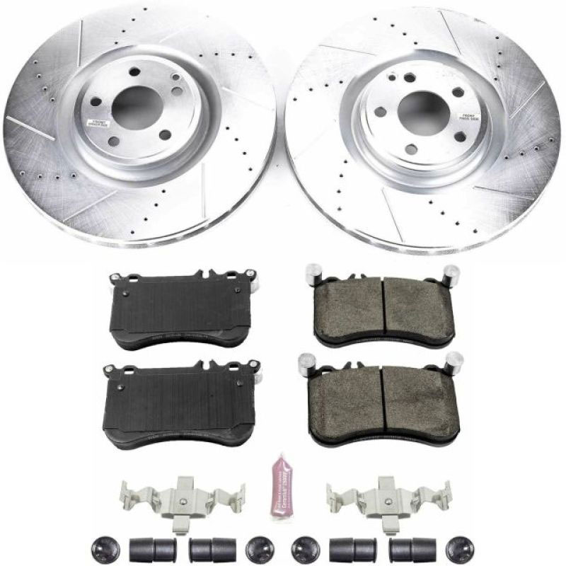 PowerStop k6886 | Power Stop 12-18 Mercedes-Benz CLS550 Front Z23 Evolution Sport Brake Kit; 2012-2018