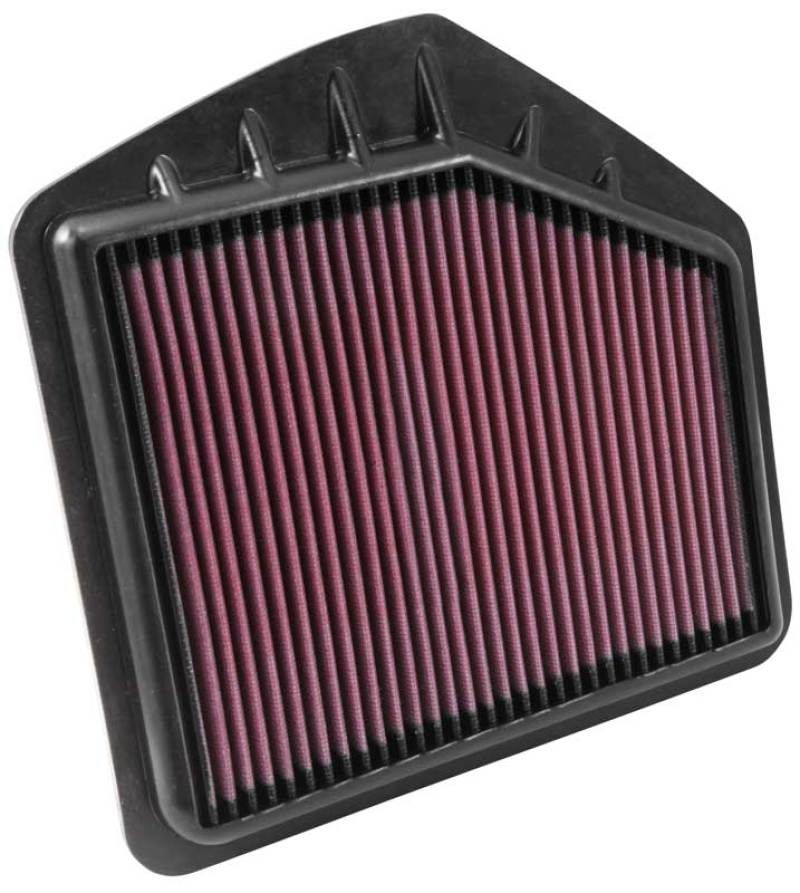 K&N Engineering 335021 | K&N Replacement Panel Air Filter for 2015 Hyundai Genesis Sedan 5.0L V8 (Left); 2015-2015