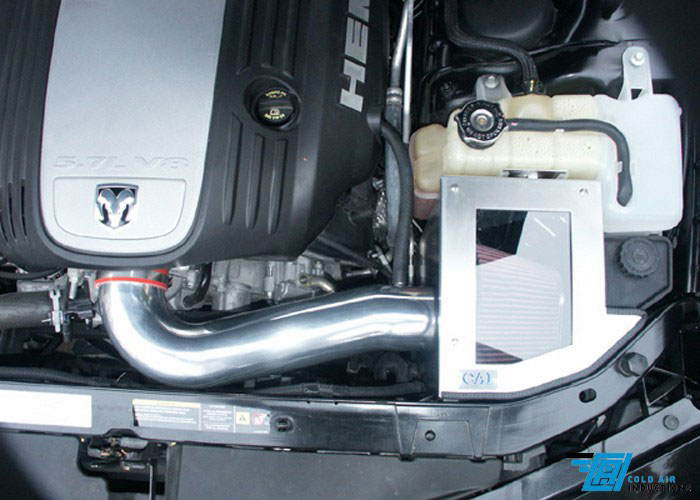 Cold Air Inductions 701-3942 | 5.7L & 6.1L Charger, Challenger, Magnum, 300C Cold Air Intake System; 2005-2010