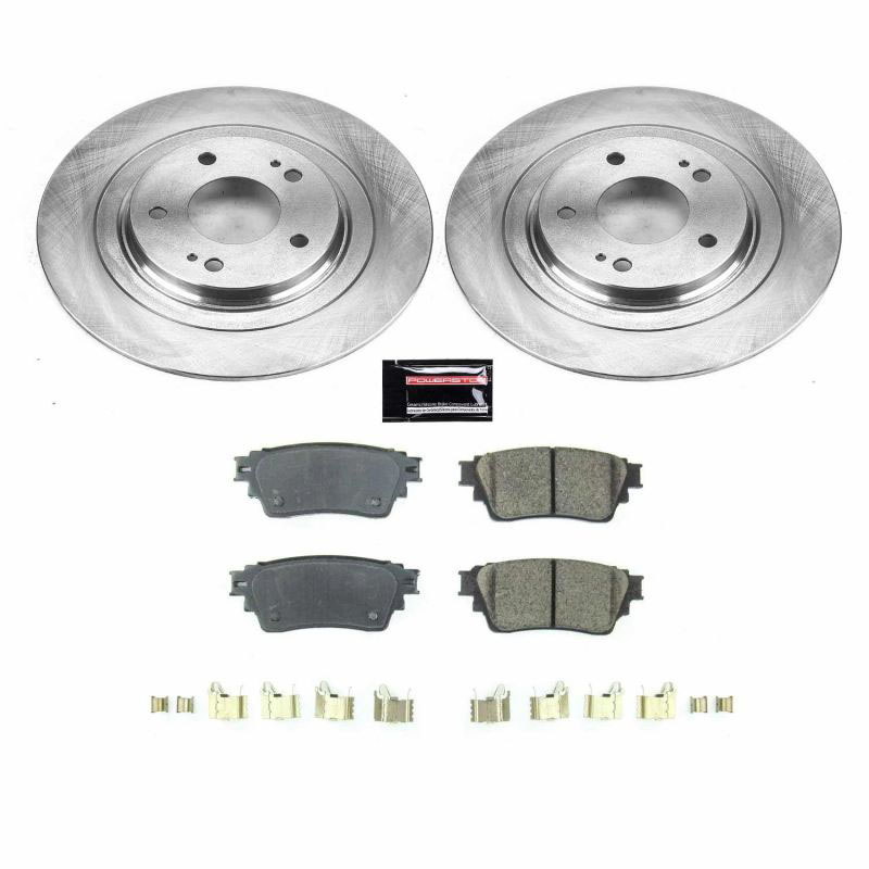 PowerStop koe8381 | Power Stop 2018 Mitsubishi Eclipse Cross Rear Autospecialty Brake Kit; 2018-2018