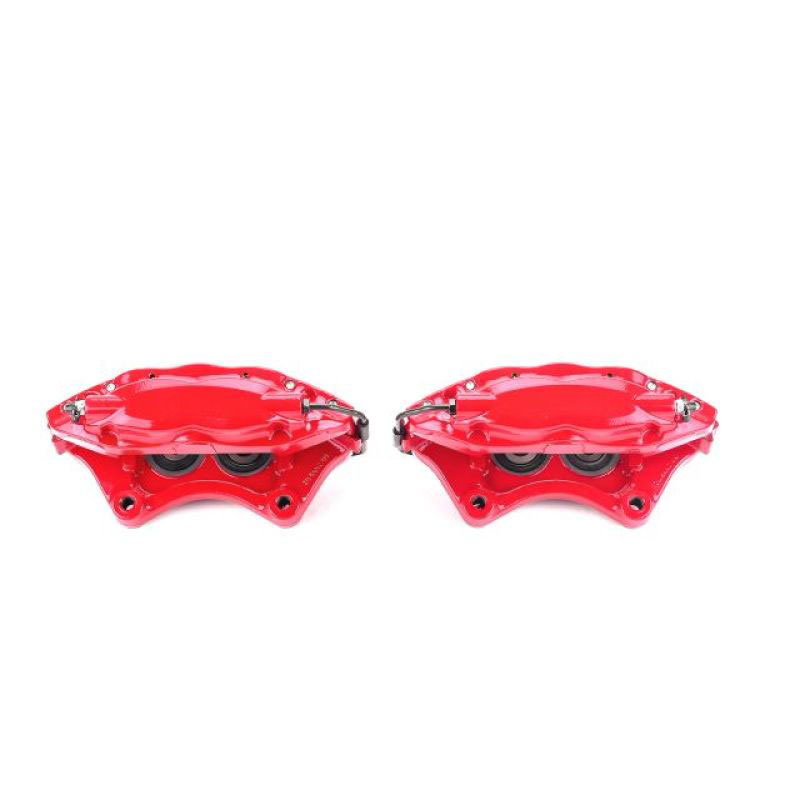 PowerStop s5084 | Power Stop 05-10 Chrysler 300 Rear Red Calipers w/o Brackets - Pair; 2005-2010