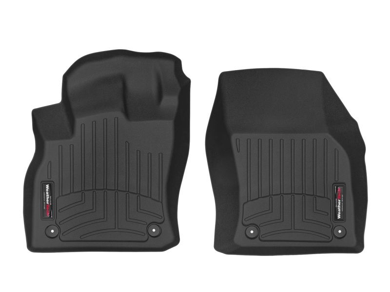 WeatherTech 4415441 | 2019+Audi Q3 Front Vinyl FloorLiner - Black; 2019-2023