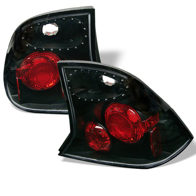 SPYDER 5003072 | Spyder Ford Focus 4Dr Altezza Tail Lights - Black - (ALT-YD-FF00-4D-BK); 2000-2004