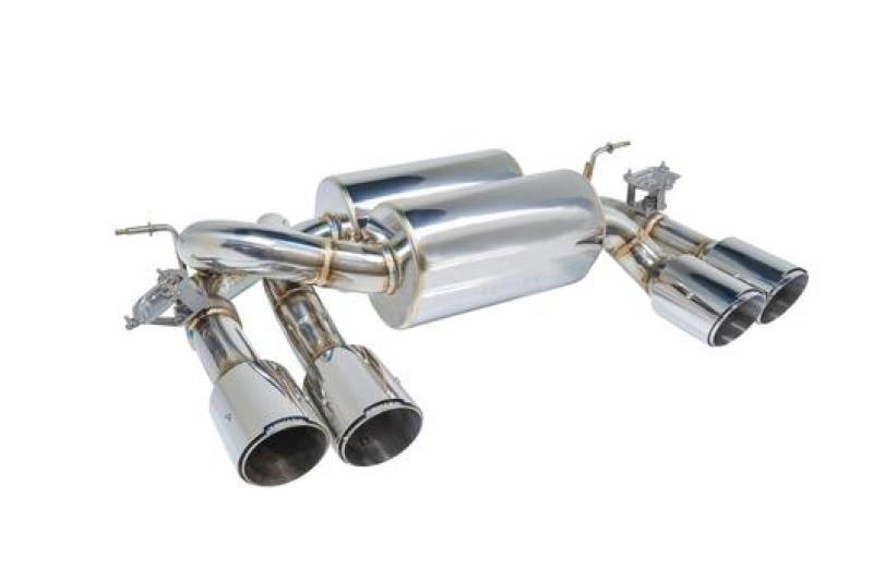 Remark rk-c4063b-01a | BMW M3 F80 / M4 F82/F83 Axle Back Exhaust w/ T304 SS 3.5in Quad Tips; 2014-2020