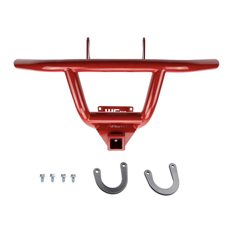 Wehrli wcf102024tnr | 19-22 Honda Talon X/R Rear Bumper w/ Receiver Hitch - Talon Red; 2019-2022