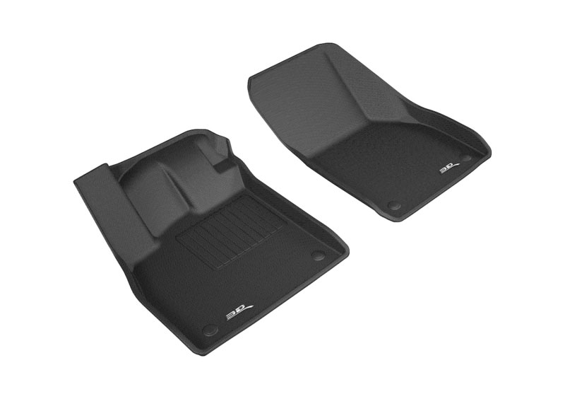 3D Maxpider l1ad04611509 | 3D MAXpider 2016-2020 Audi Tt Kagu 1st Row Floormat - Black; 2016-2020