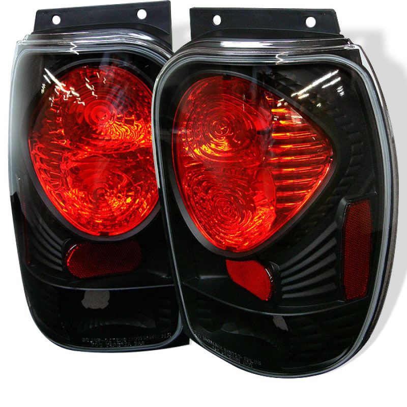 SPYDER 5003034 | Spyder Ford Explorer (Except Sport & Sport Trac) Altezza Tail Lights - Black - (ALT-YD-FEXP98-BK); 1998-2001