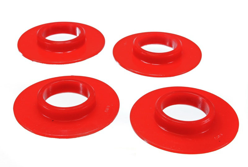 Energy Suspension 5.6110r | 01-05 Chrysler PT Cruiser Red Rear Coil Spring Isolator Set; 2001-2005