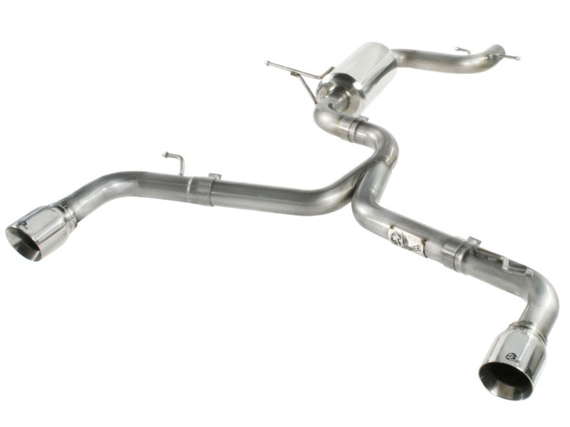 aFe 49-36407 | MACHForce XP Exhaust 304SS Cat-Back w/ Polished Tips 12-13 VW Beetle L4 2.0L (t); 2012-2013