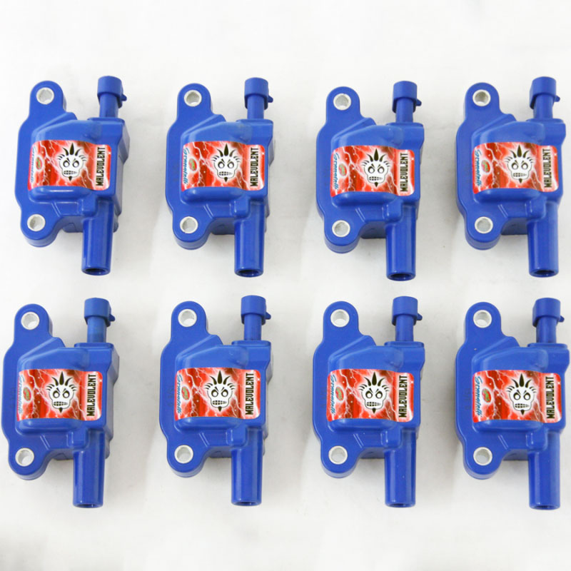 Granatelli Motor Sports 28-0514-cpbm | Granatelli 14-23 GM LT Malevolent Coil Packs - Blue (Set of 8); 2014-2019