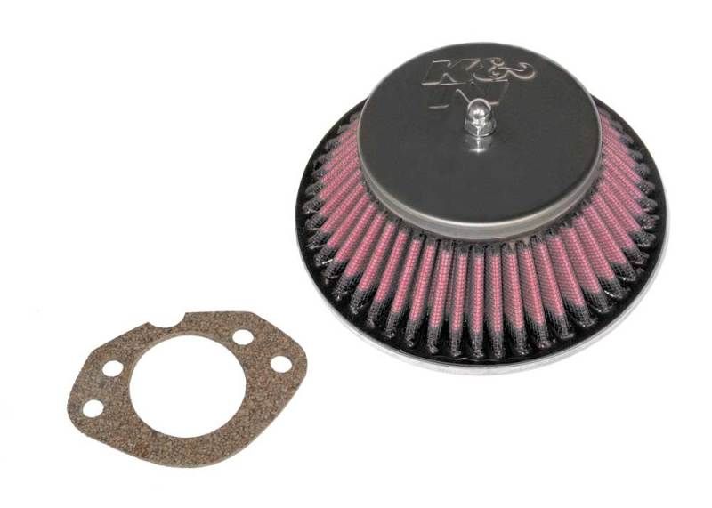 K&N Engineering 569327 | K&N Custom Racing Assembly - Round Tapered - Red 1.656in Neck Flange - 2.25in Over Height