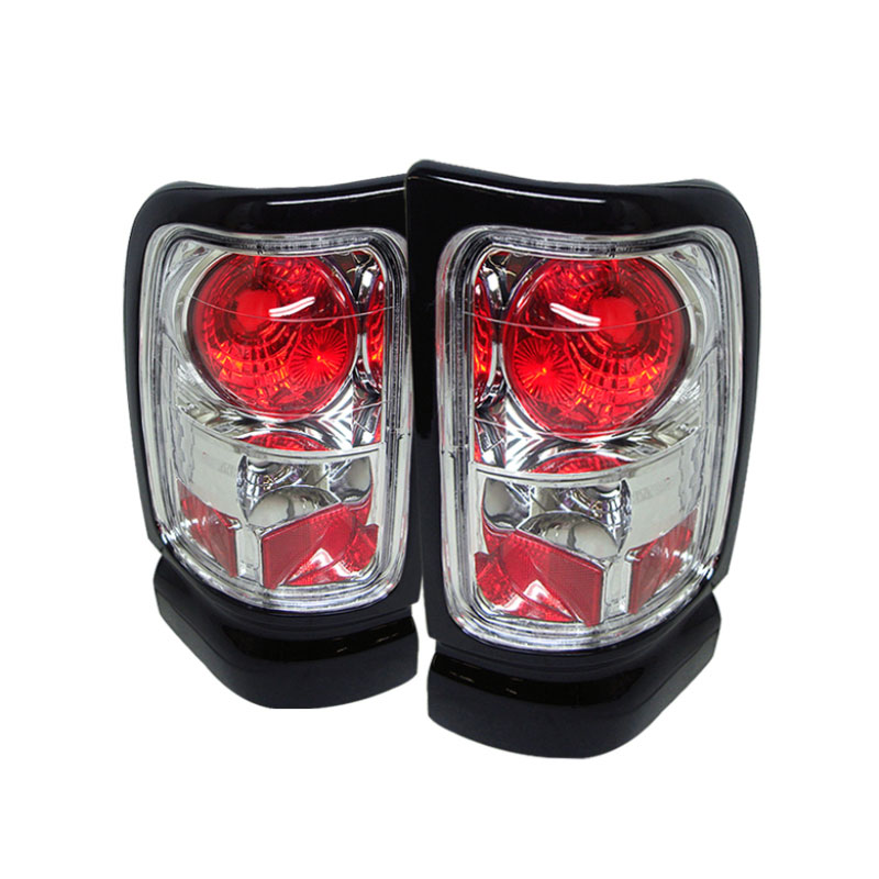 SPYDER 5002679 | Spyder Dodge Ram 1500 Altezza Tail Lights - Chrome - (ALT-YD-DRAM94-C); 1994-2001