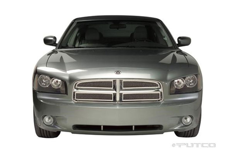 Putco 99164 | 05-09 Dodge Charger - Replacement Liquid Mesh Grilles; 2005-2009