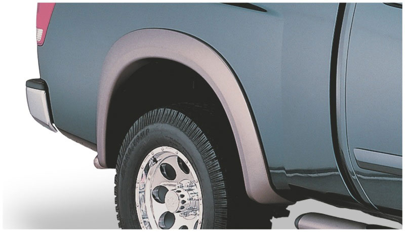 Bushwacker 70010-02 | 04-15 Nissan Titan Extend-A-Fender Style Flares 2pc 67.1/78.9/84/96in - Black; 2004-2015