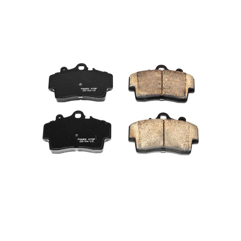 PowerStop 17737 | Power Stop 97-08 Porsche Boxster Front Z17 Evolution Ceramic Brake Pads w/Hardware; 1997-2008