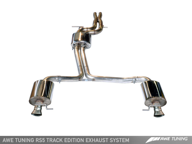 AWE Tuning 3020-32010 | Audi RS 5 Coupe 4.2L FSI Track Edition Exhaust System; 2010-2015