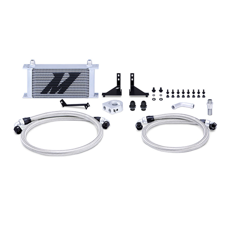 Mishimoto mmoc-fist-14 | 14-16 Ford Fiesta ST Non-Thermostatic Oil Cooler Kit - Silver; 2014-2016