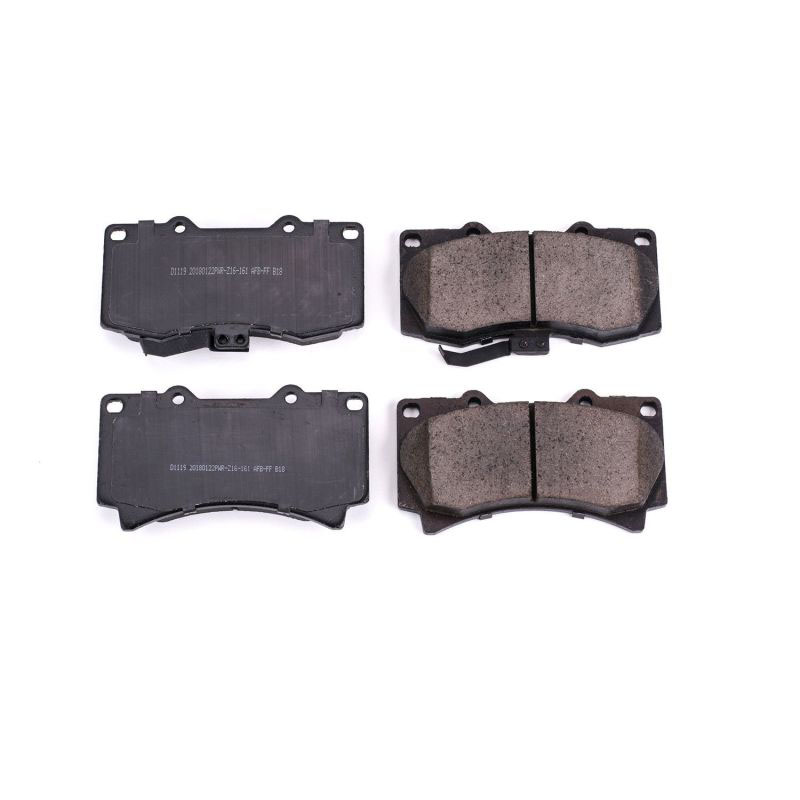 PowerStop 161119 | Power Stop 06-10 Hummer H3 Front Z16 Evolution Ceramic Brake Pads; 2006-2010