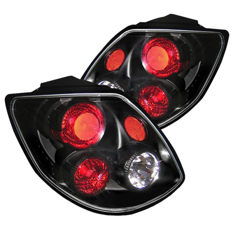 SPYDER 5007599 | Spyder Toyota Matrix Altezza Tail Lights - Black - (ALT-YD-TMA03-BK); 2003-2005