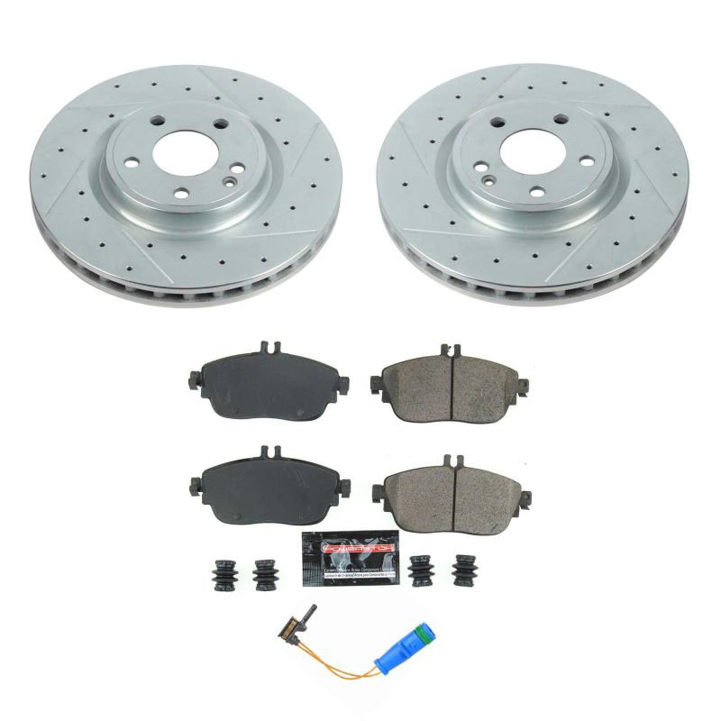 PowerStop k7674 | Power Stop 17-19 Infiniti QX30 Front Z23 Evolution Sport Brake Kit