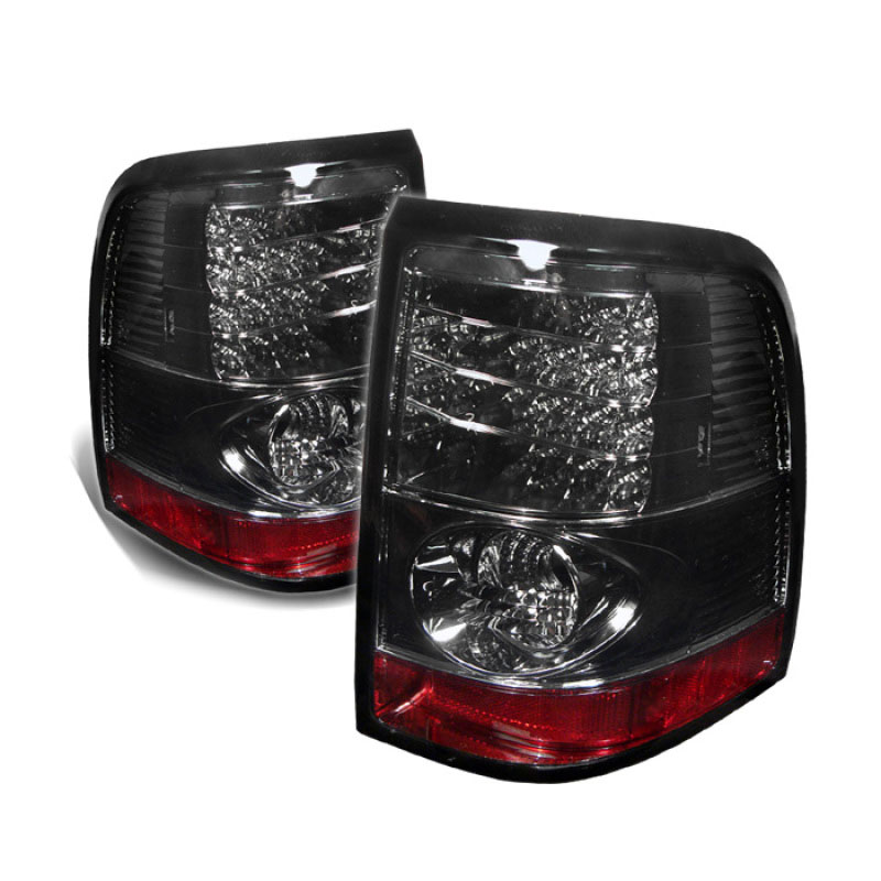 SPYDER 5002983 | Spyder Ford Explorer 4Dr (Except Sport Trac) LED Tail Lights - Smoke - (ALT-YD-FEXP02-LED-SM); 2002-2005