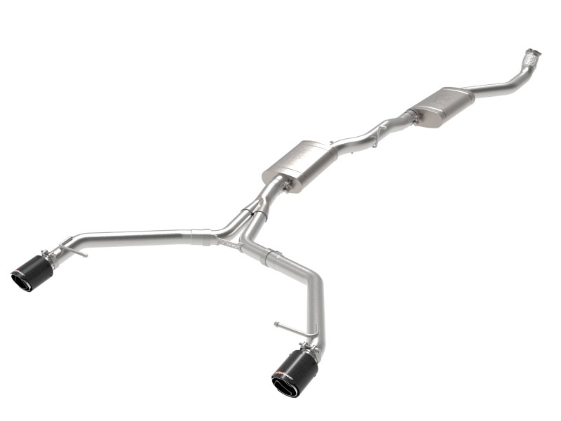 aFe 49-36438-c | afe MACH Force-Xp 13-16 Audi Allroad L4 SS Cat-Back Exhaust w/ Carbon Tips; 2013-2016